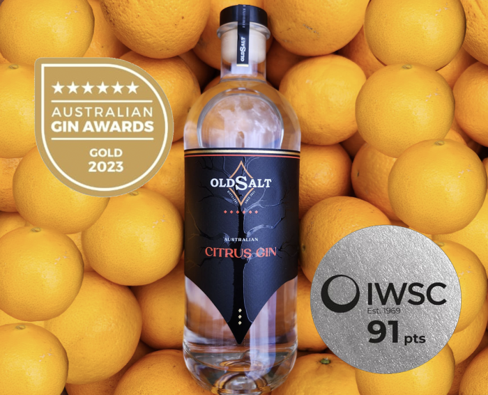 Gin Citrus bottle